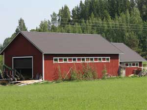 Reivilä Wood Oy:n Halli Reivilä Wood Oy:n halli