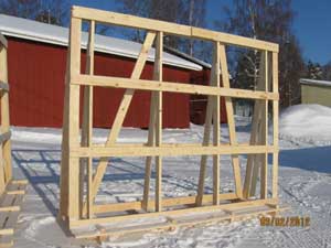 Lasinkuljettamista varten valmistettu tuote. Esimerkkikuva tuotteestamme.